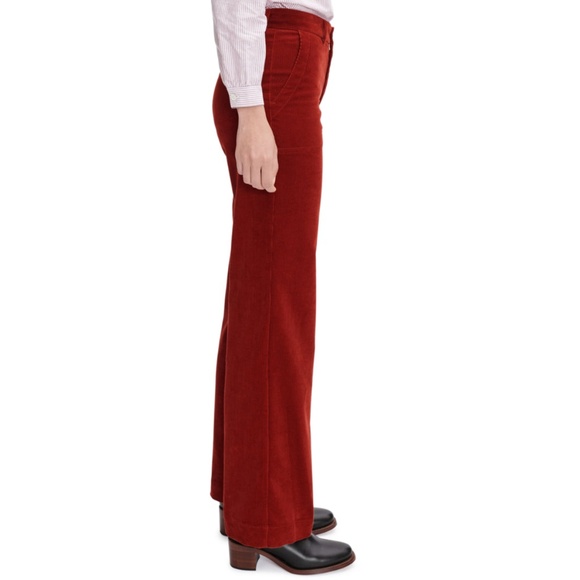 A.P.C. Seaside Jeans in Navy Blue Corduroy - Picture 5 of 9